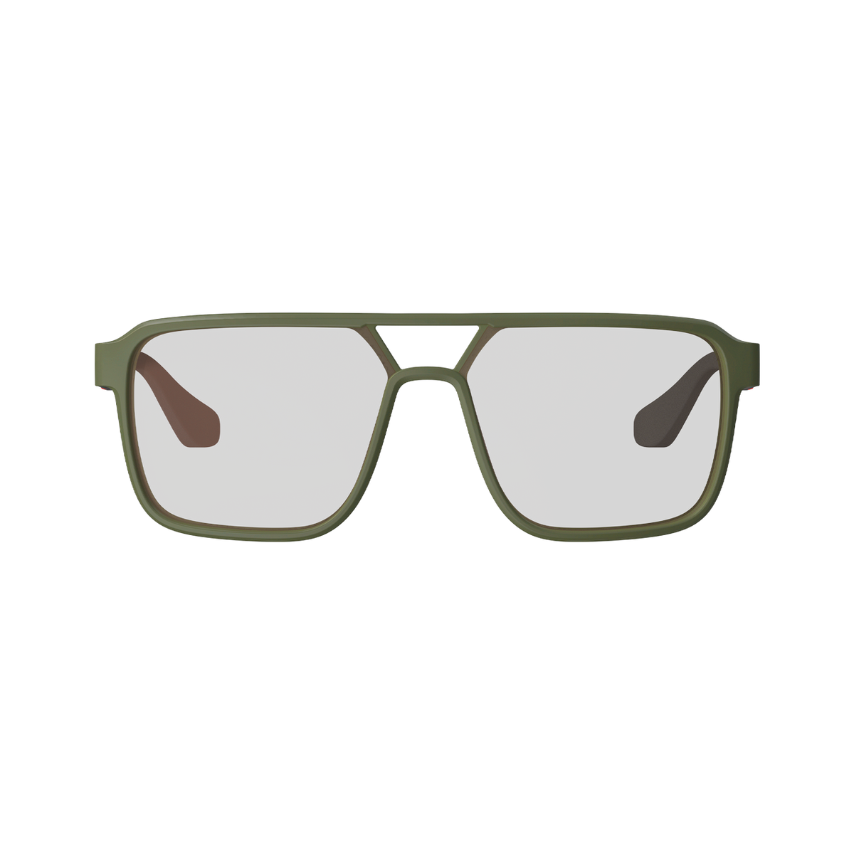 sunglasses TheViz Pyrenees - Satin Green Polarized Silver 34 VLT