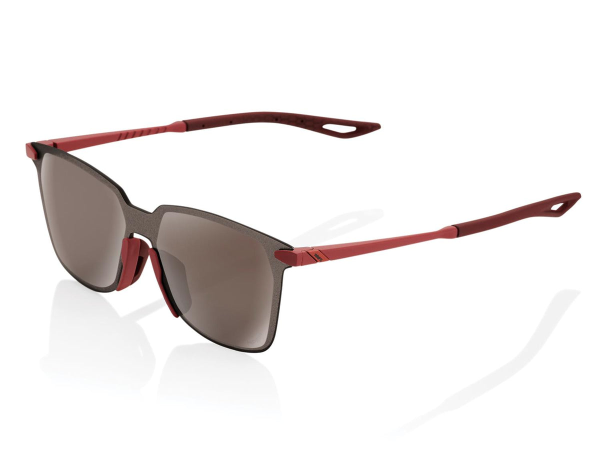 Legere Square - HiPER Mirror Lens - Soft Tact Crimson