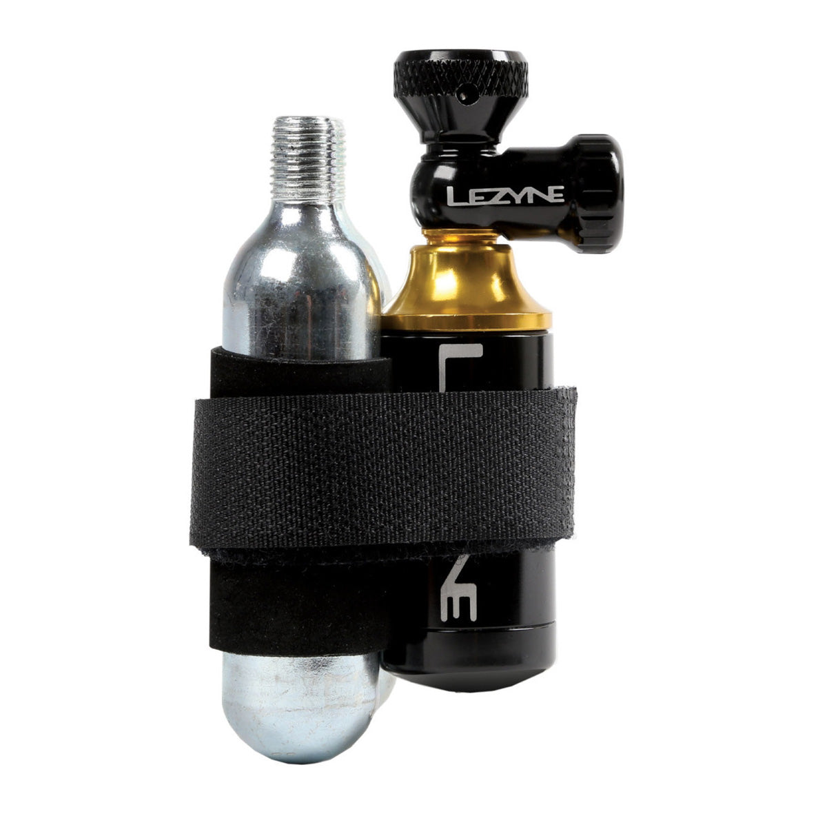 Tubeless CO2 Blaster Reparaturkit inkl. 2 Kartuschen - Schwarz/Gold