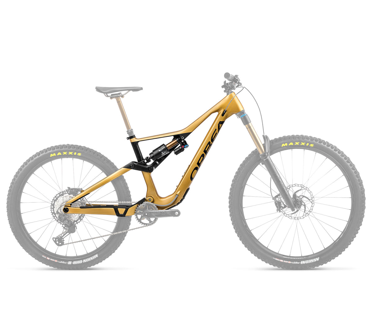 RALLON Frame + X2 Shock Golden Sand-Night Black (Mat)