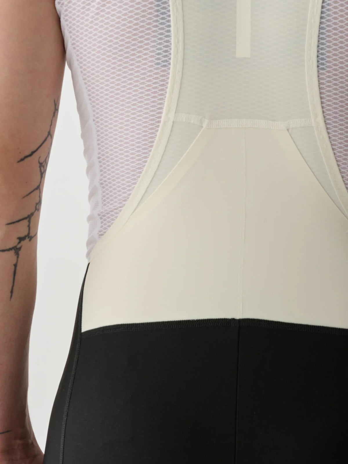 Aeon Bib Shorts - Black/White