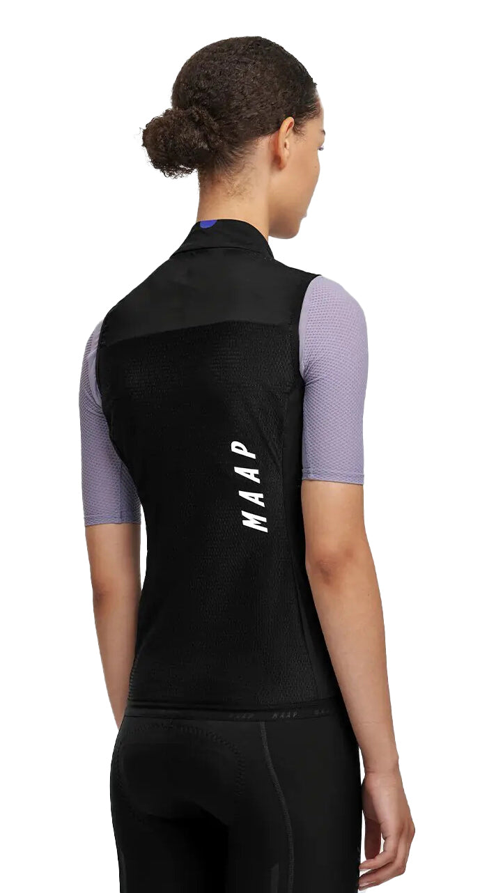 Dames Draft Team Vest – Zwart
