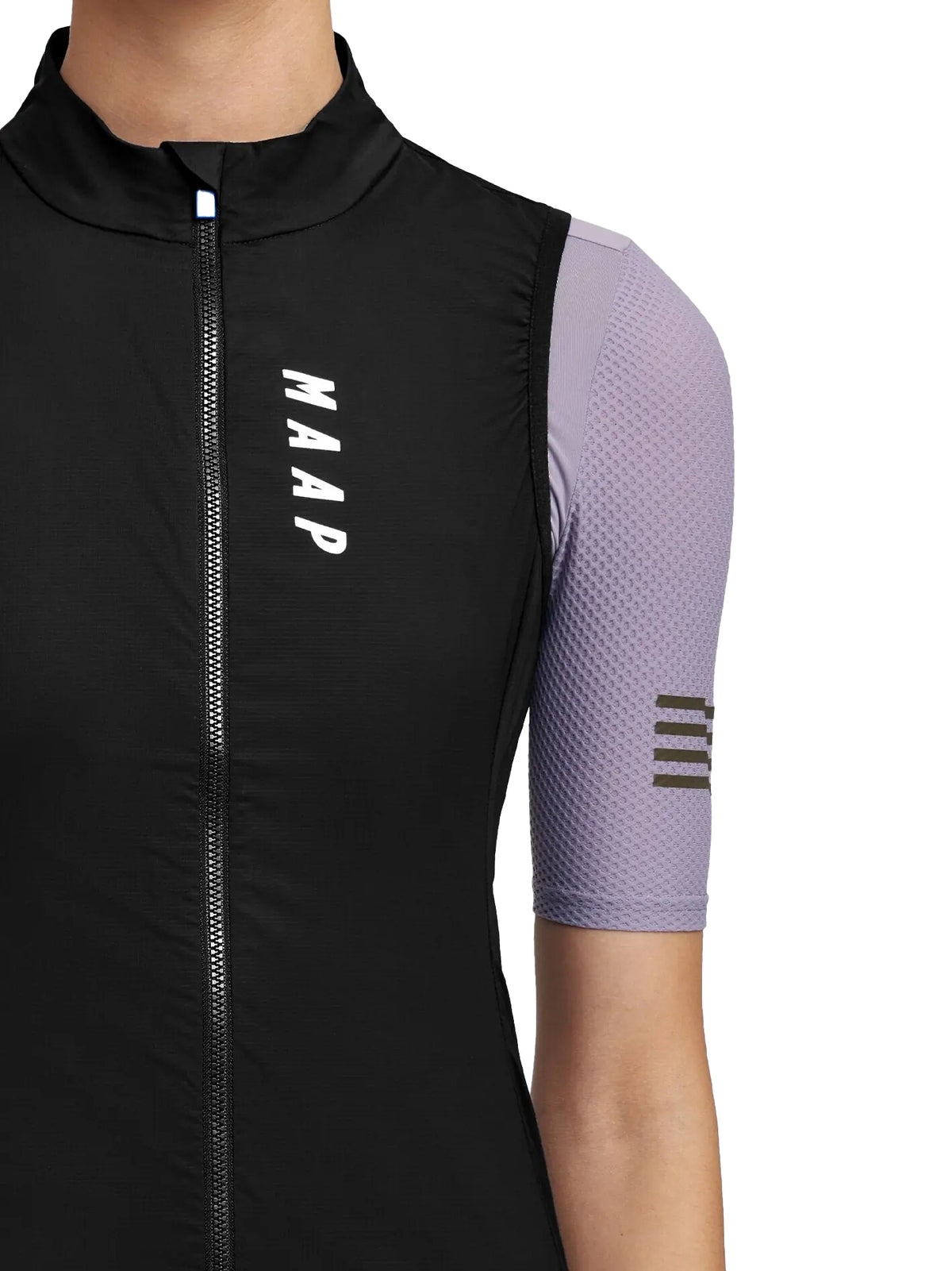 Dames Draft Team Vest – Zwart