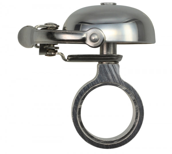 Sakura bell - Fork steerer clamp - Polished silver