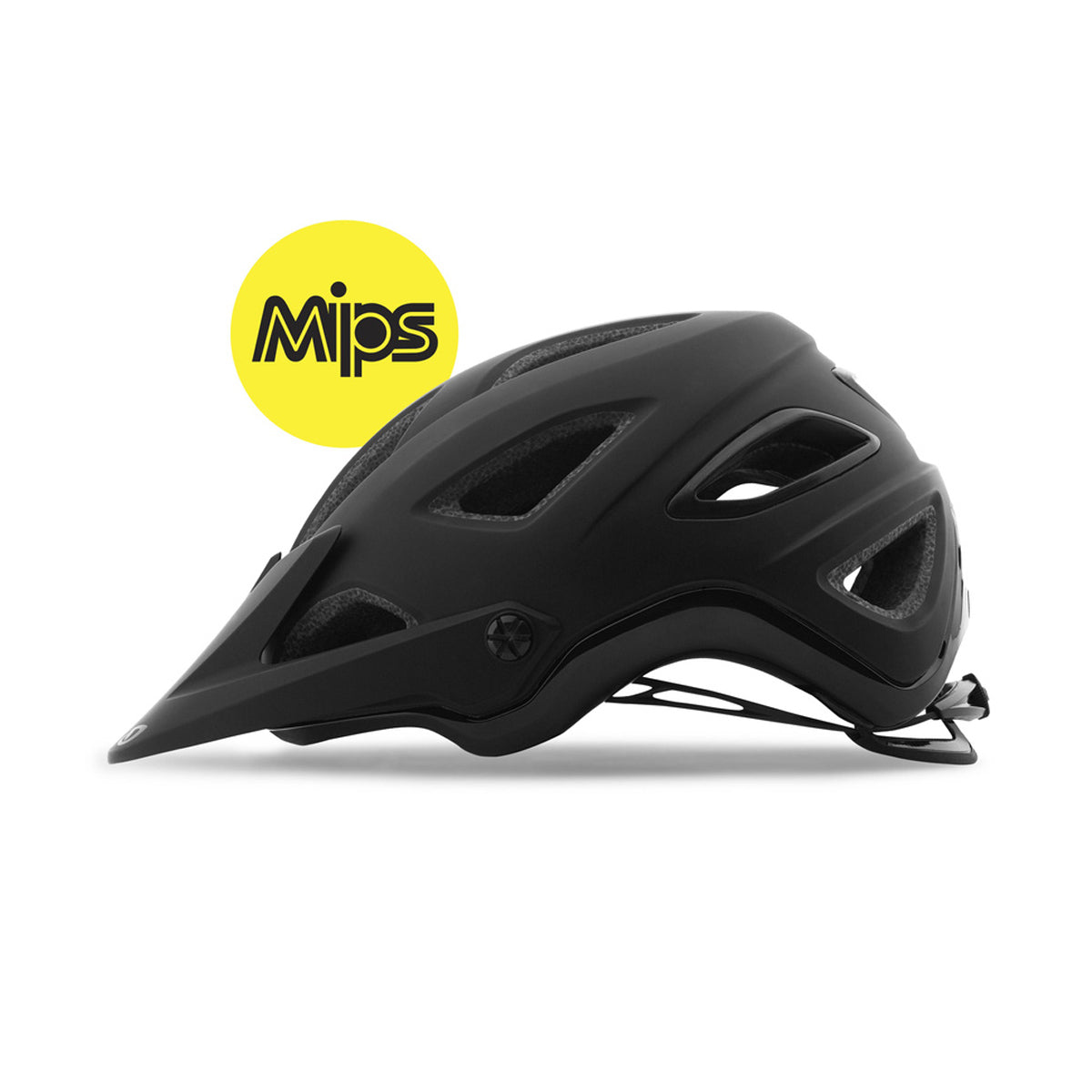 Montaro MIPS Bicycle Helmet - Matte Black/Gloss Black