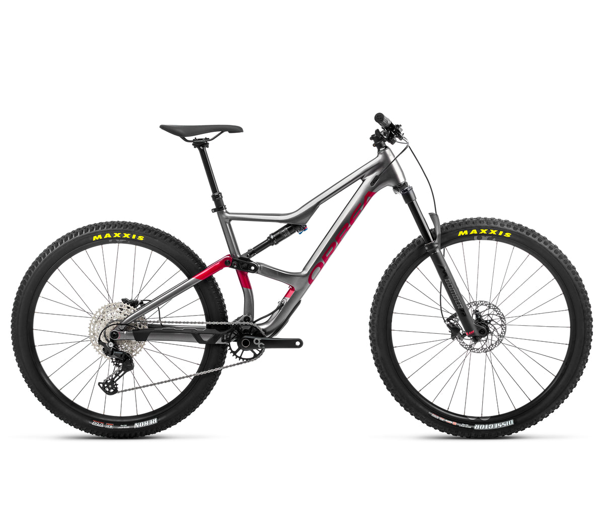 OCCAM H30 - Glitter Anthracite - Metallic Red (Gloss)