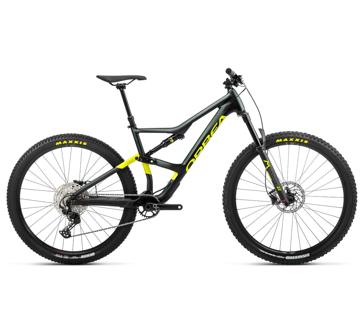 OCCAM H30 - Metallic Dark Green - Lime Green (Matt)