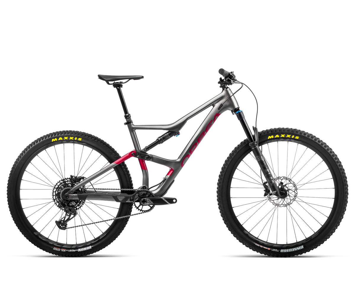 OCCAM H20-Eagle - Glitter Anthracite - Metallic Red (Gloss)