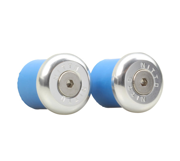 Kapturki na kierownicę 22,2 mm - Silver