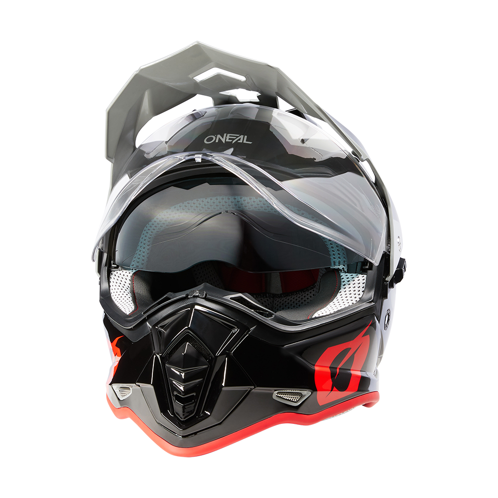 SIERRA Helm R gray/black/red