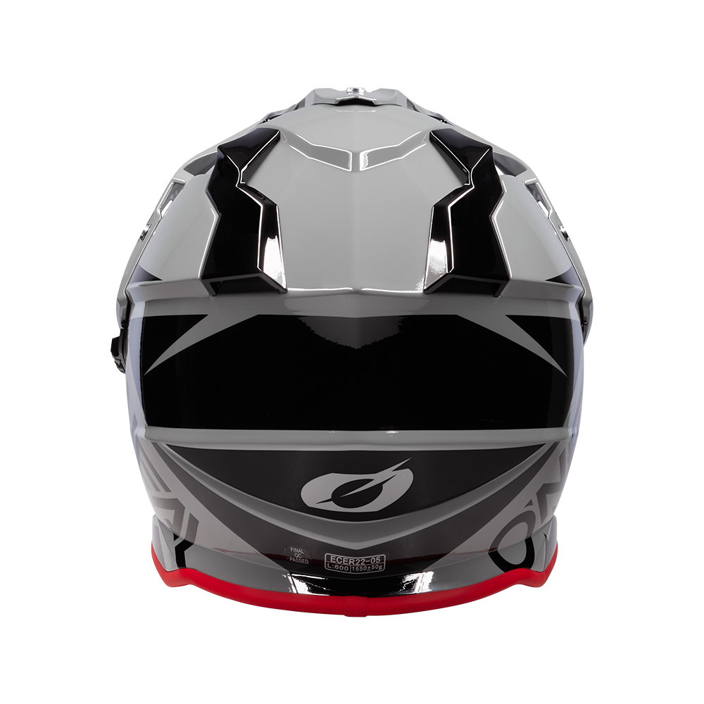 SIERRA Helm R gray/black/red