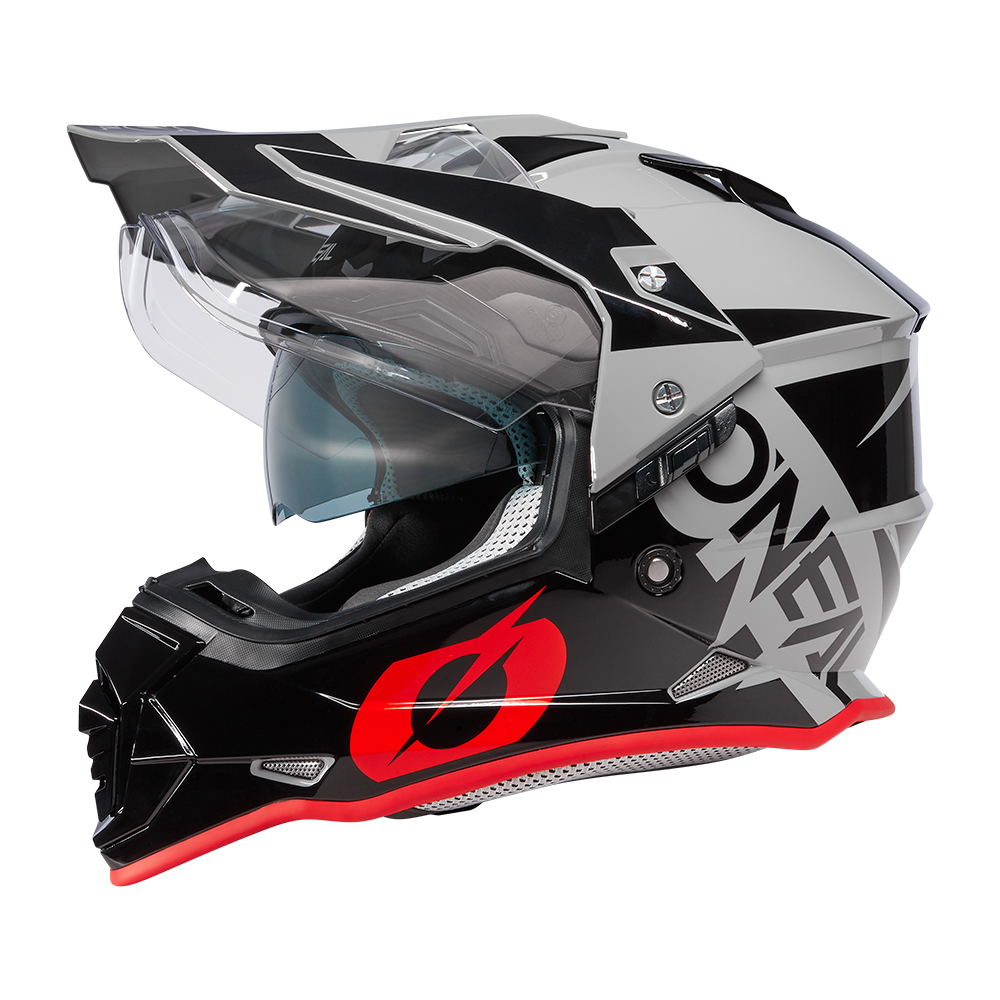 SIERRA Helm R gray/black/red