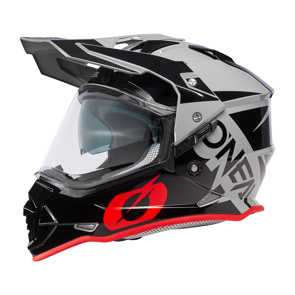 SIERRA Helm R gray/black/red