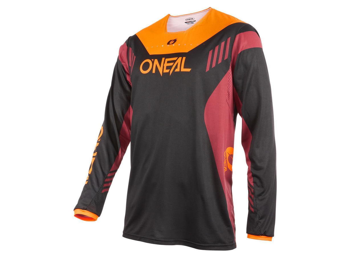 ELEMENT FR Jersey HYBRID V.22 black/red/orange