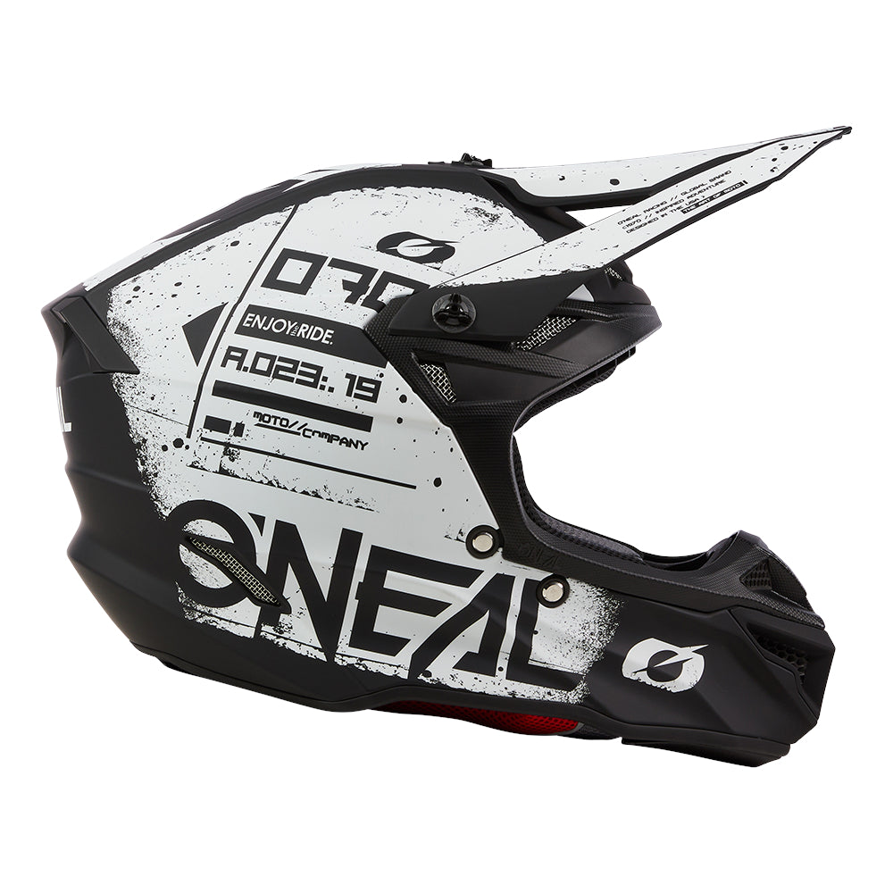 5SRS Polyacrylite Helm SCARZ black/white