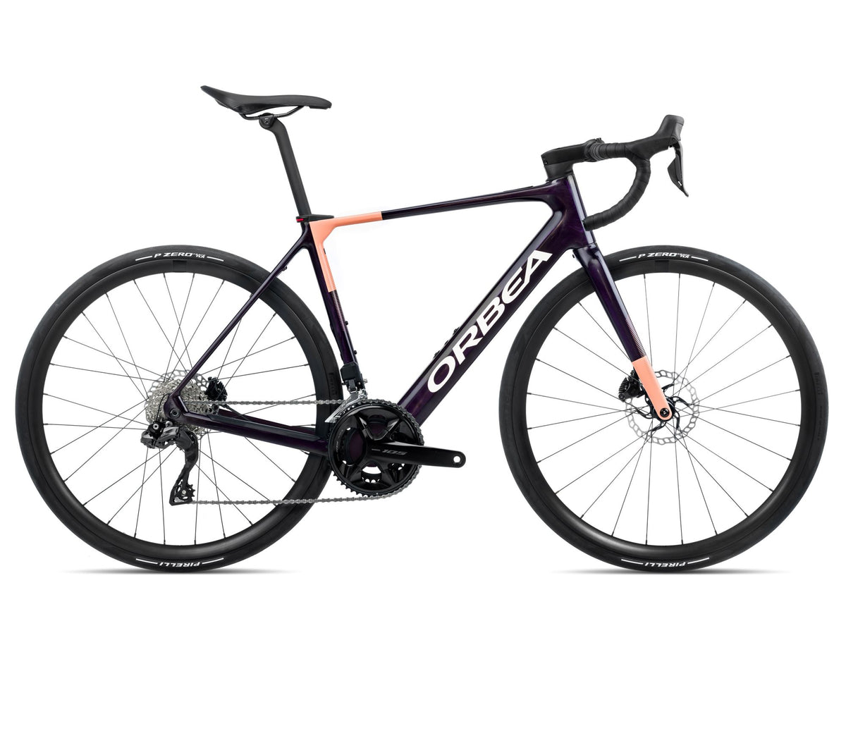 GAIN M30i - Fantasy Purple Carbon View (Gloss) - Orange Cloud (Matt)