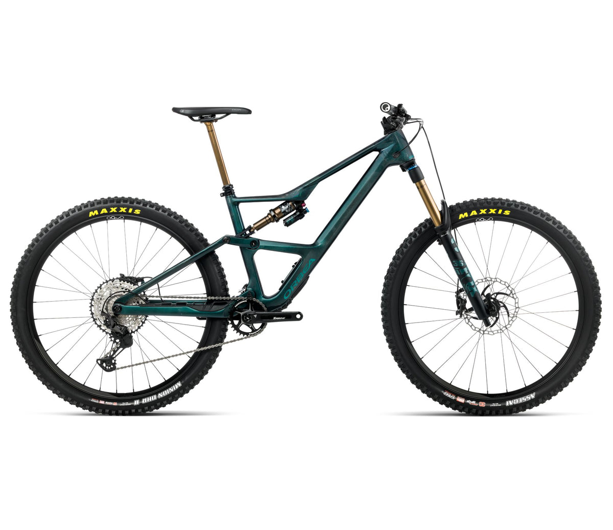 OCCAM LT M10 - Vert Évasion - Carbon View Gloss