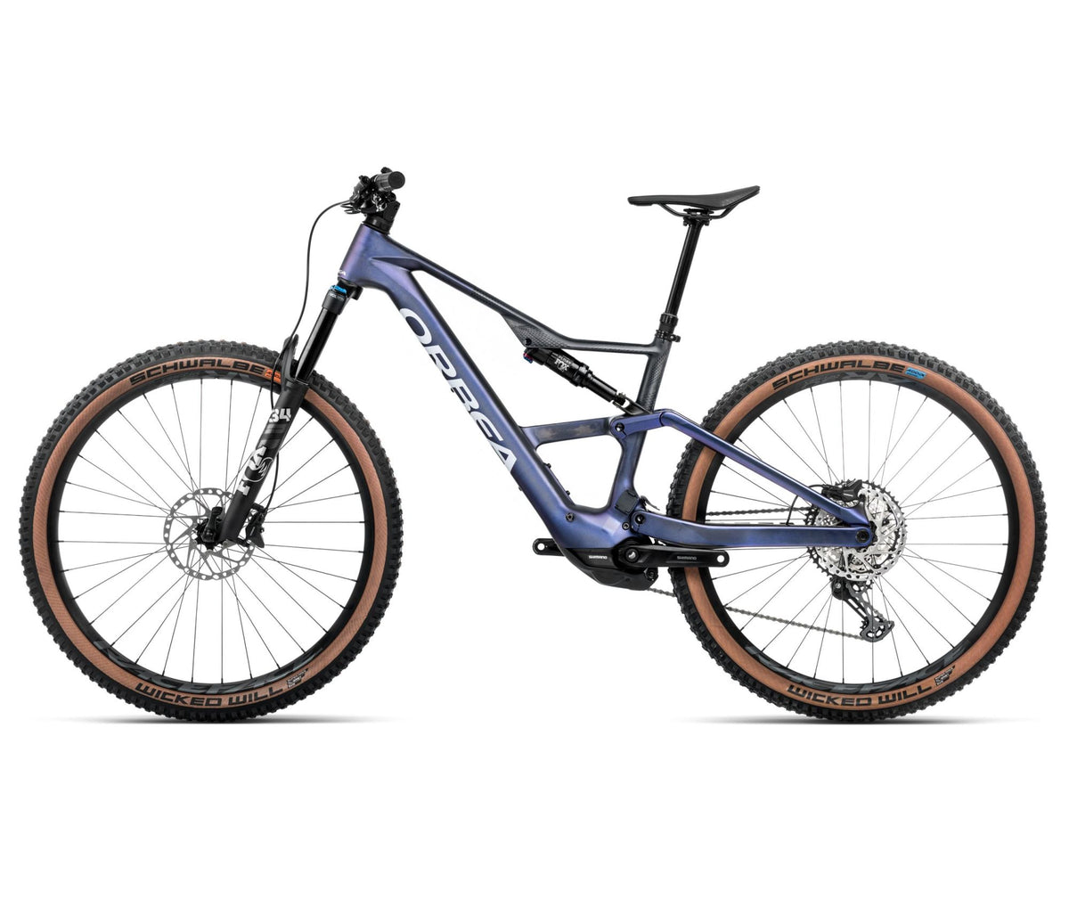 RISE SL M20 420W - Tanzanite Carbon View - Carbon Raw (Matt)