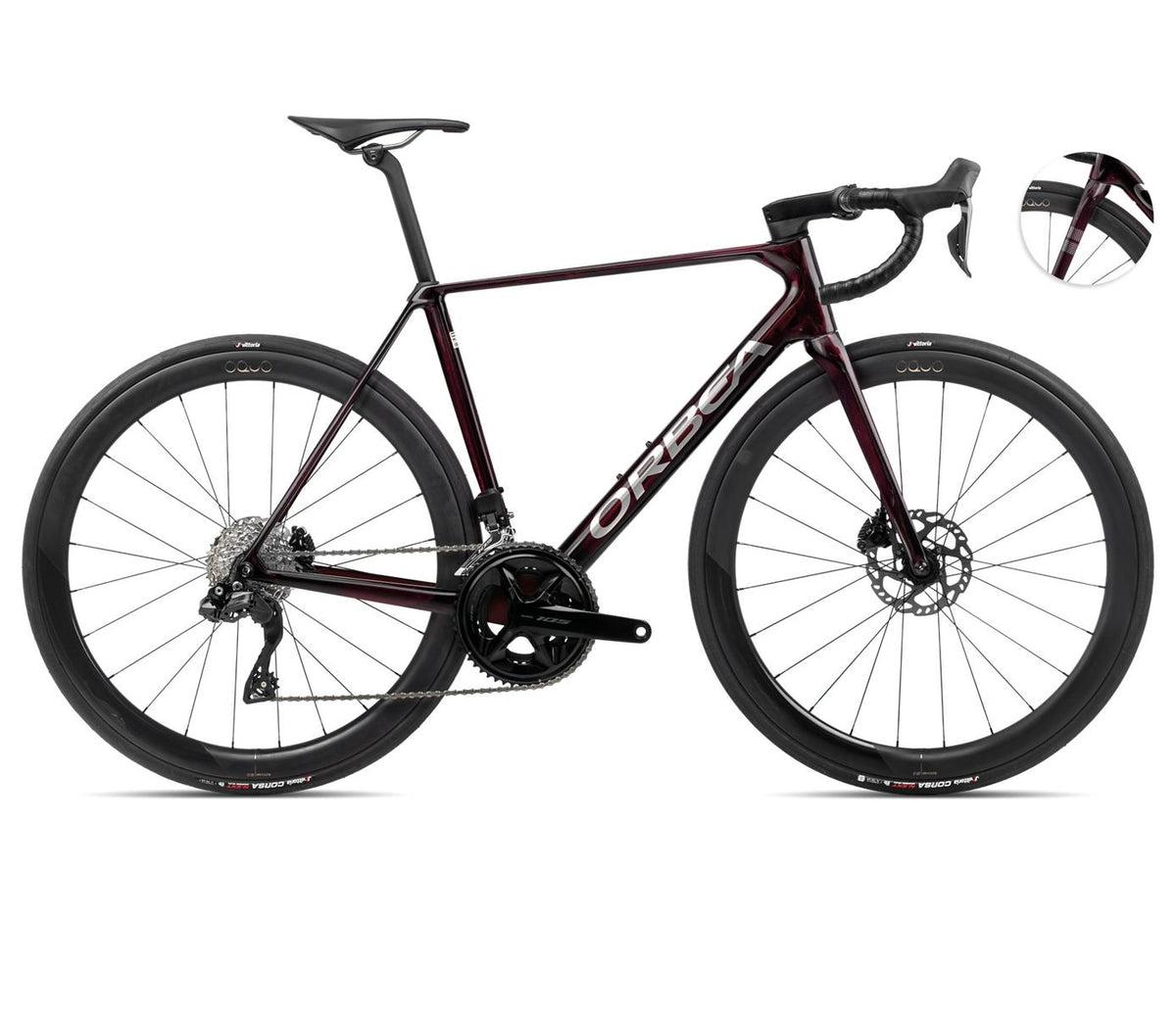 ORCA M30iLTD PWR Wine Red - Titanium (Gloss)