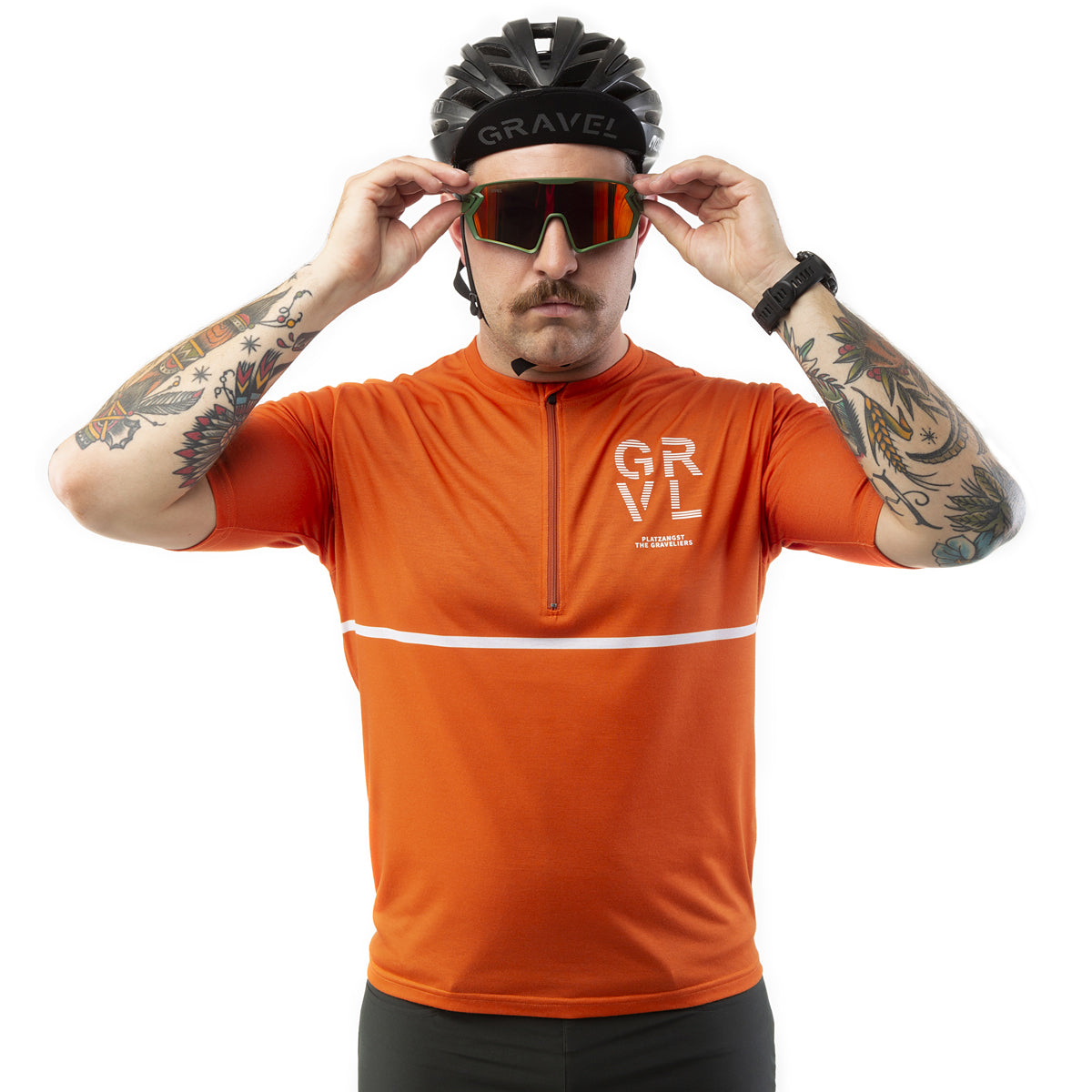 Breeze II - Jersey - Rust - Orange