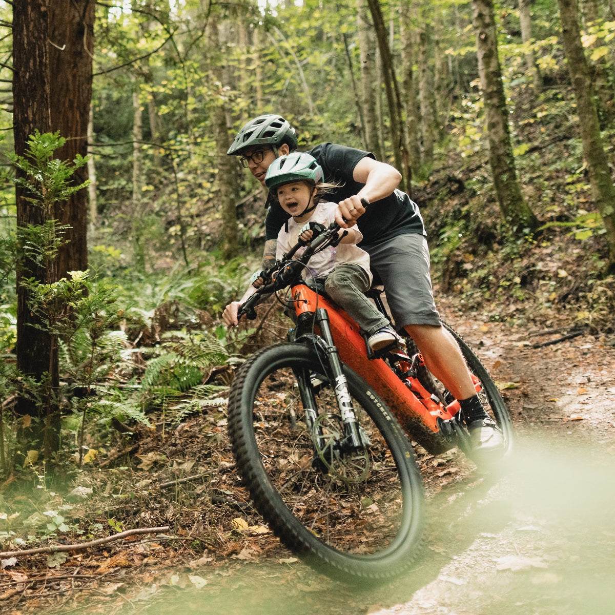 Pro 2.0 MTB Front Child Seat/Handlebar Combo Set - Black