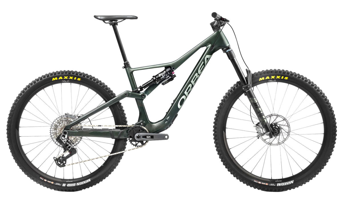 RALLON M11 AXS Forest Green Carbon View (Matt - Gloss) - Blue Stone (Gloss)