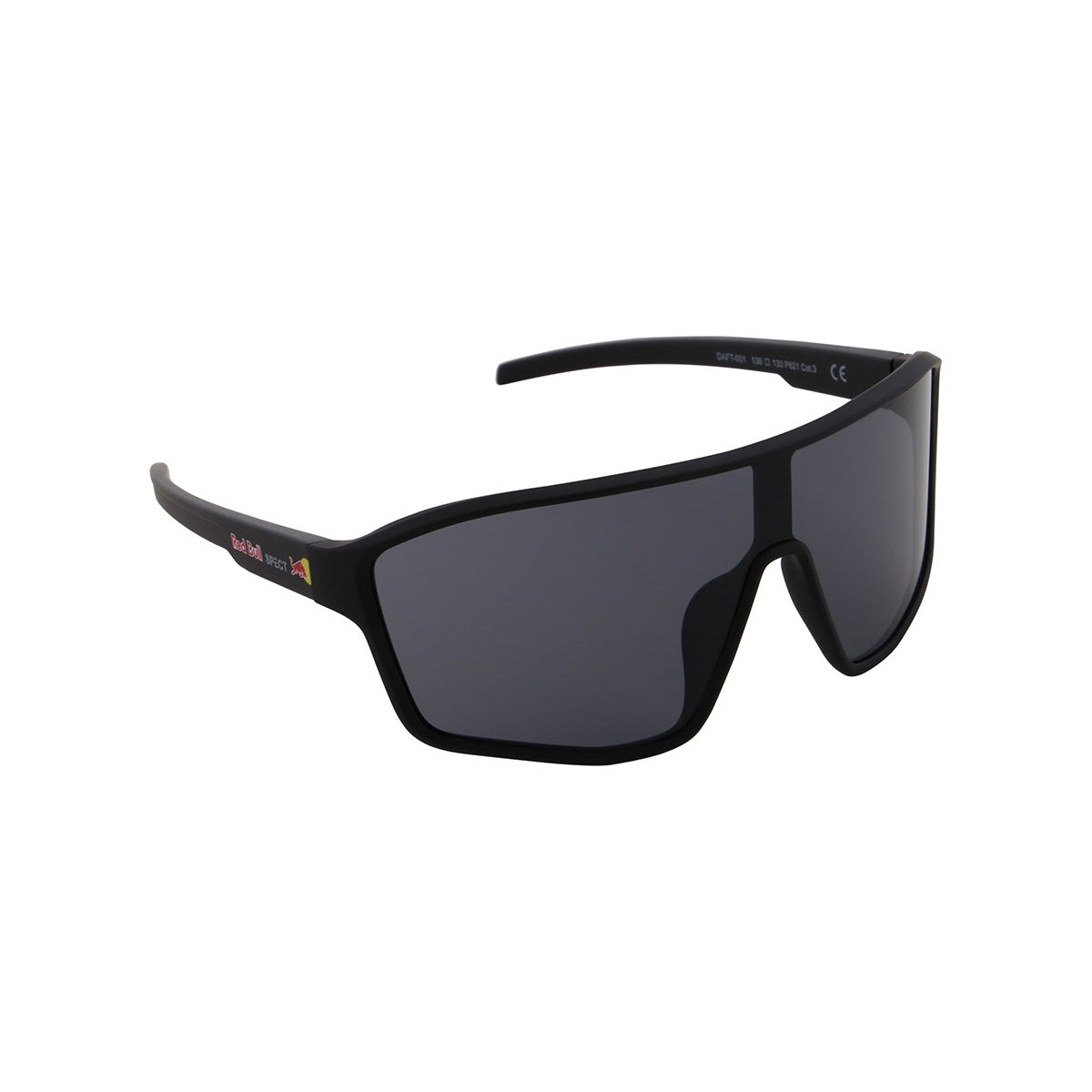 DAFT Lunettes de soleil - Noir caoutchouc/Fumée