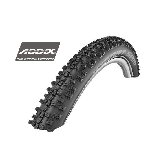 Smart Sam Drahtreifen - 26x2.10 Zoll - LiteSkin - Addix Performance - Reflexstreifen