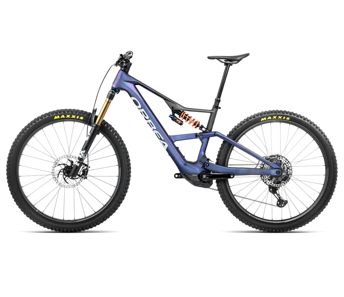RISE LT M-TEAM 420W - Tanzanite Carbon View - Carbon Raw (Matt)