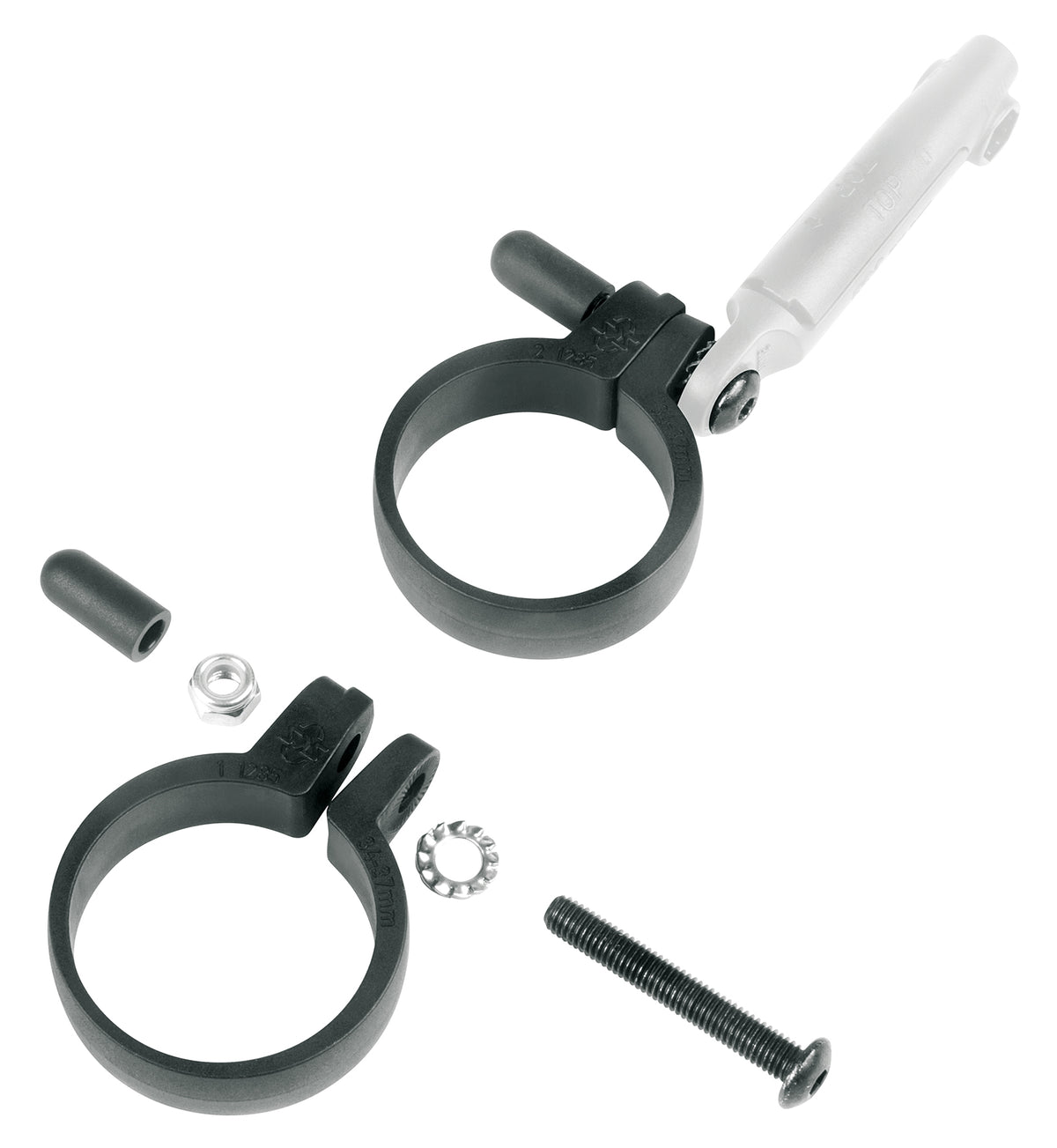 Entretoises - Colliers de fixation - 2 pcs - 31 - 34 mm