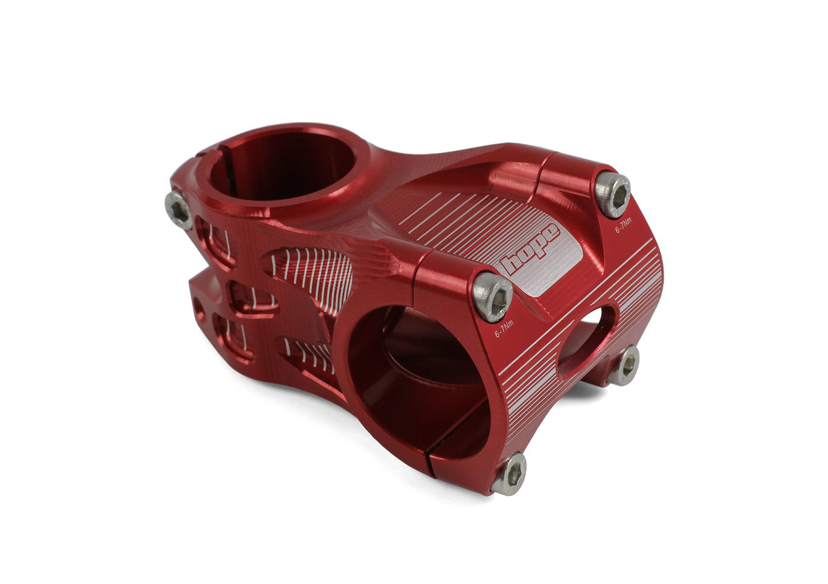 AM stem oversize 31.8 mm - red