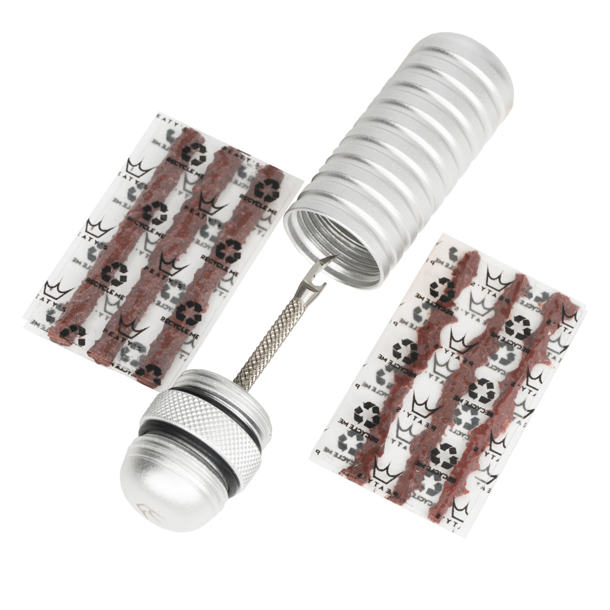 Holeshot Tubeless Puncture Plugger Kit - Silver