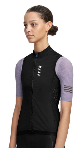 Dames Draft Team Vest – Zwart