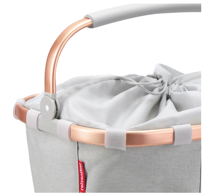 KLICKfix Reisenthel City-Tasche Carrybag GT 24L, Racktime - twist sky rose