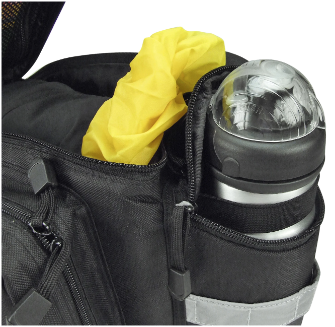 KLICKfix Gepäckträgertasche Rackpack 2, 10L UniKlip 2 - schwarz