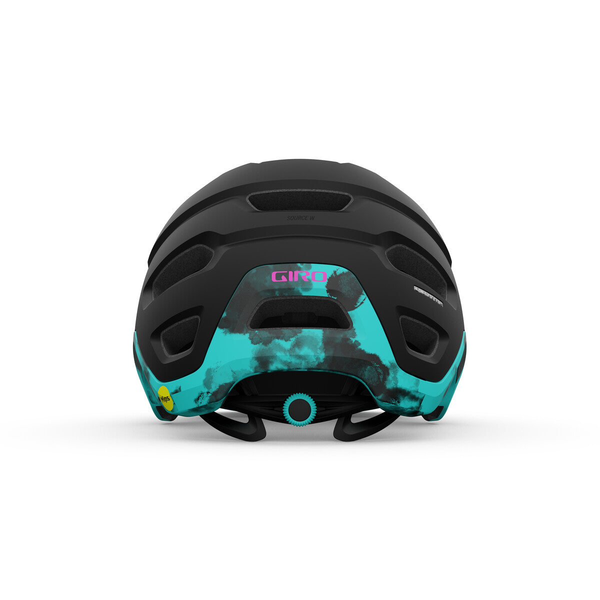 Fuente W Mips Casco de bicicleta - negro mate tinte de hielo