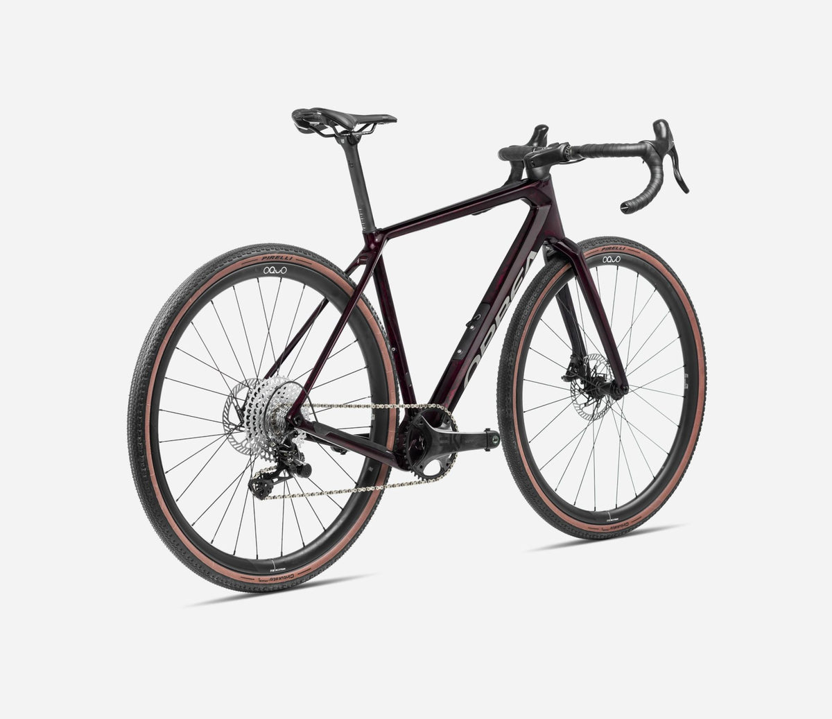 TERRA M41eTEAM 1X - Wine Red Carbon View