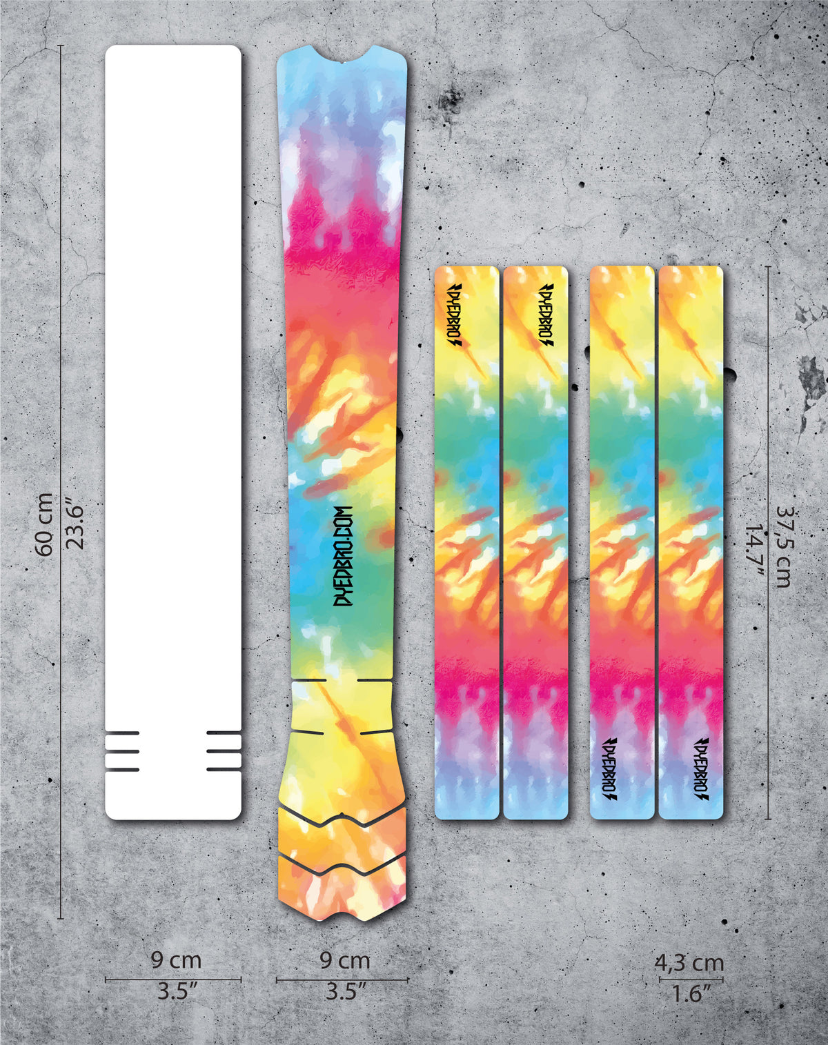 Frame Protection Kit - Tie Dye