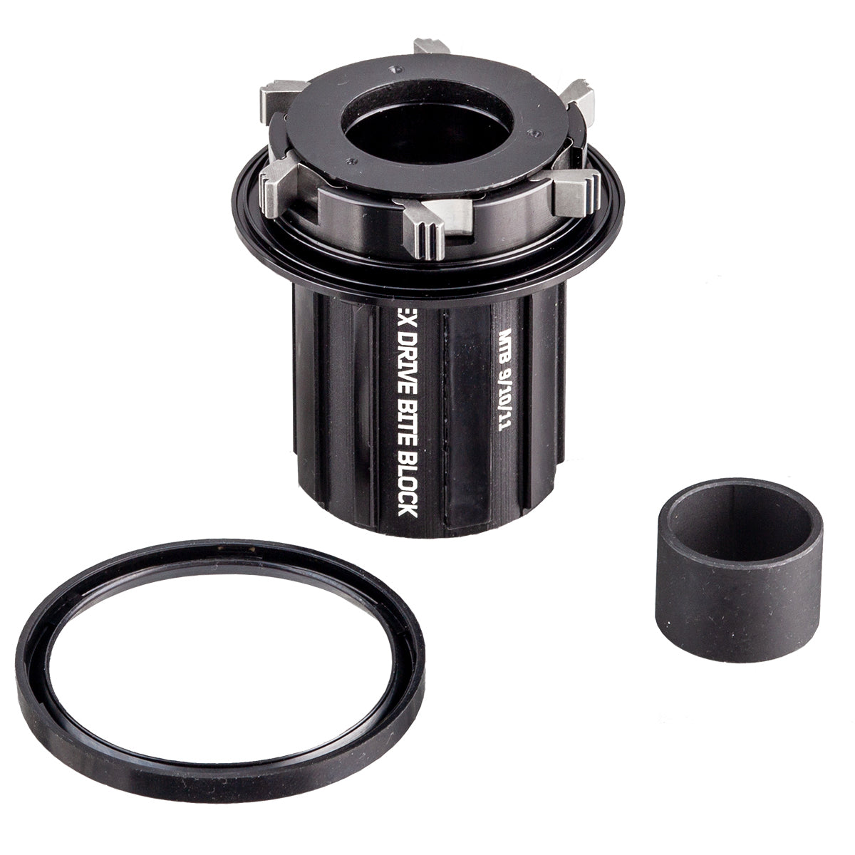 HEX MTB Anti-Bite Freilaufkörper Set - Schwarz