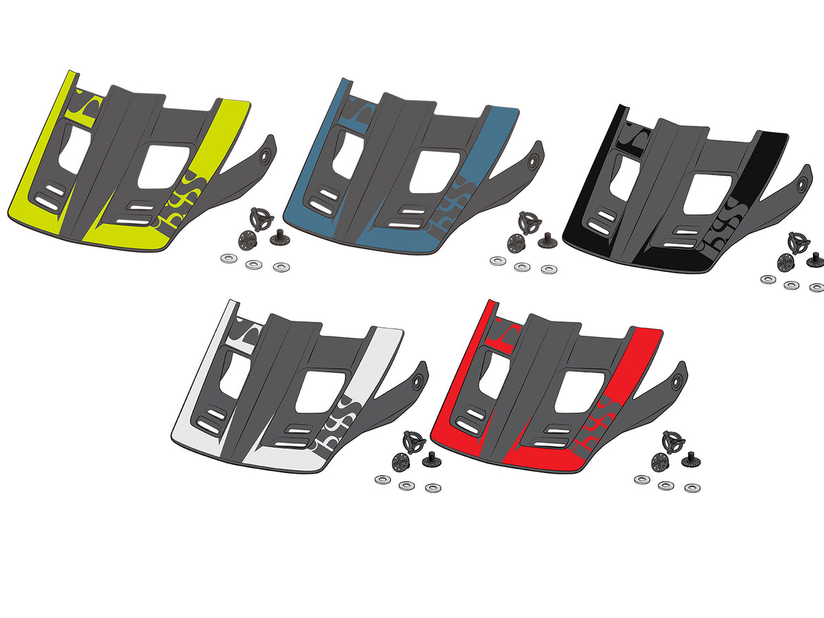 Visor + Pins Xact Evo XS - lime - XS