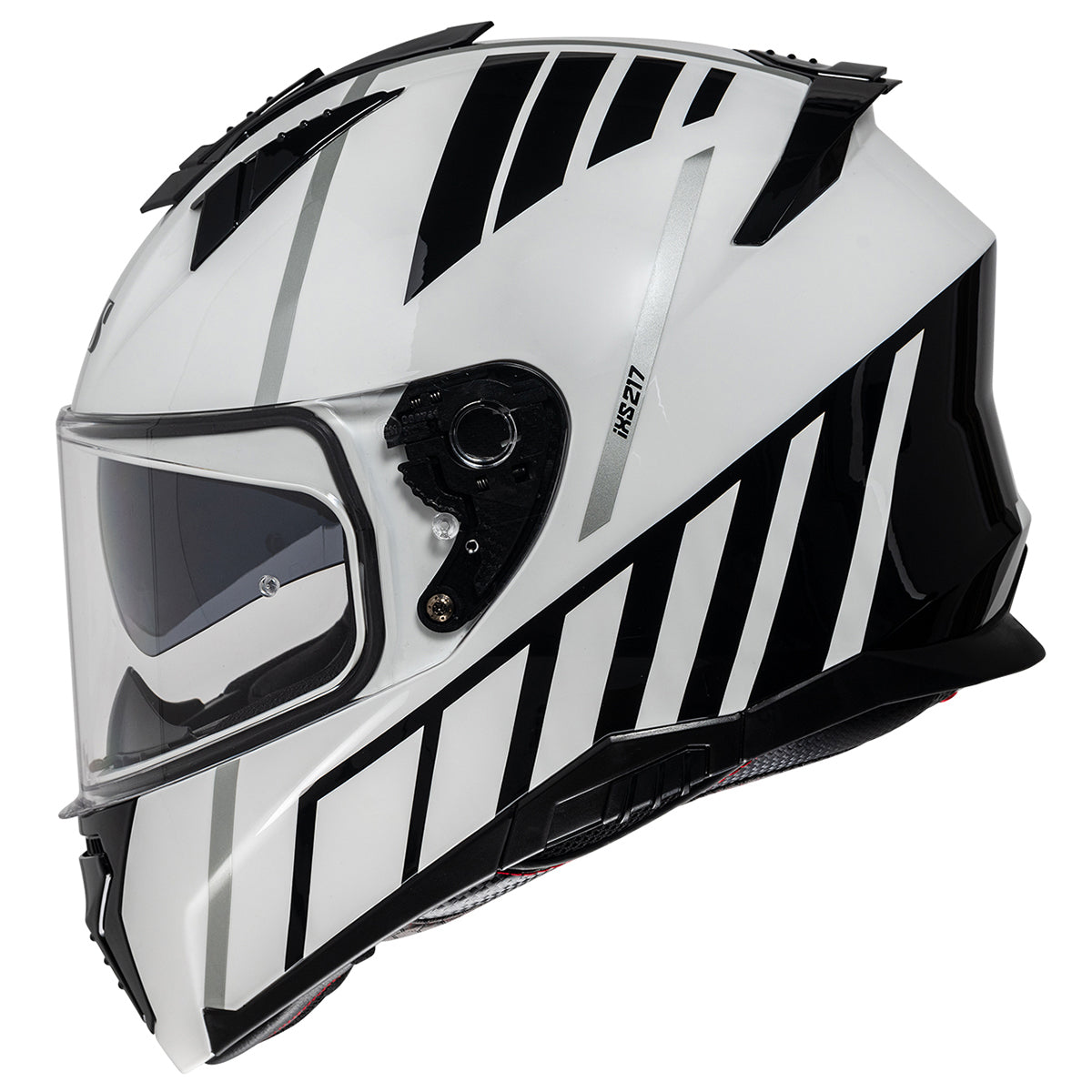 Integral Helm iXS217 2.0 weiss-schwarz