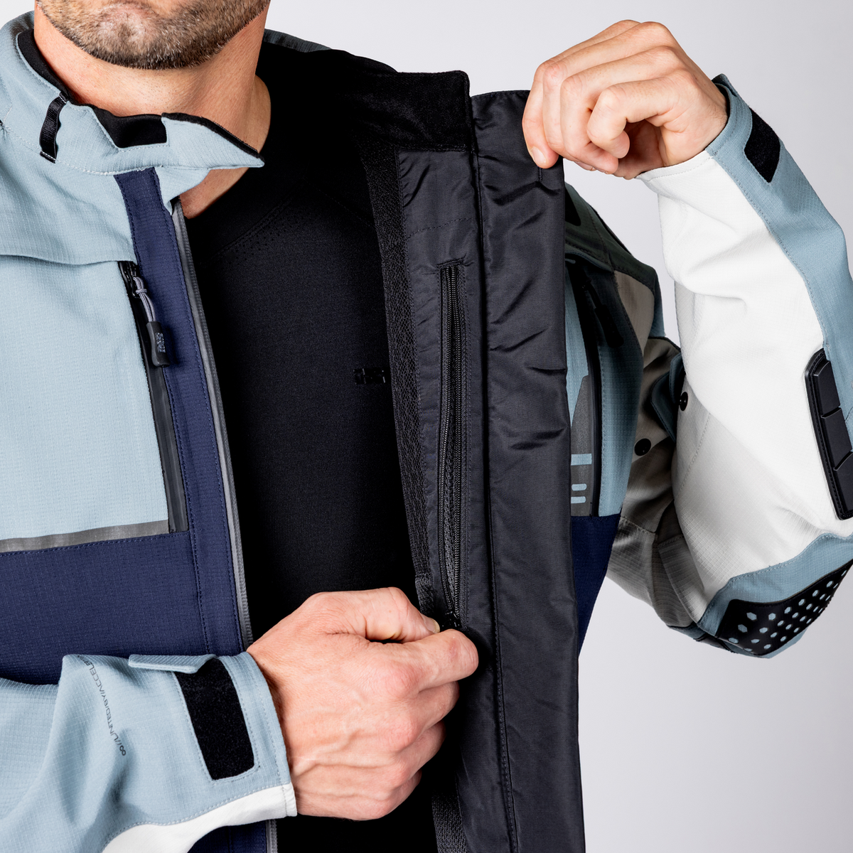 iXS-Tourster-STX 2.0 Laminatjacke - dunkelblau-blau grau-cool grau-18