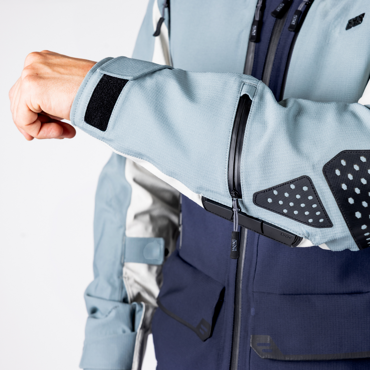 iXS-Tourster-STX 2.0 Laminatjacke - dunkelblau-blau grau-cool grau-32