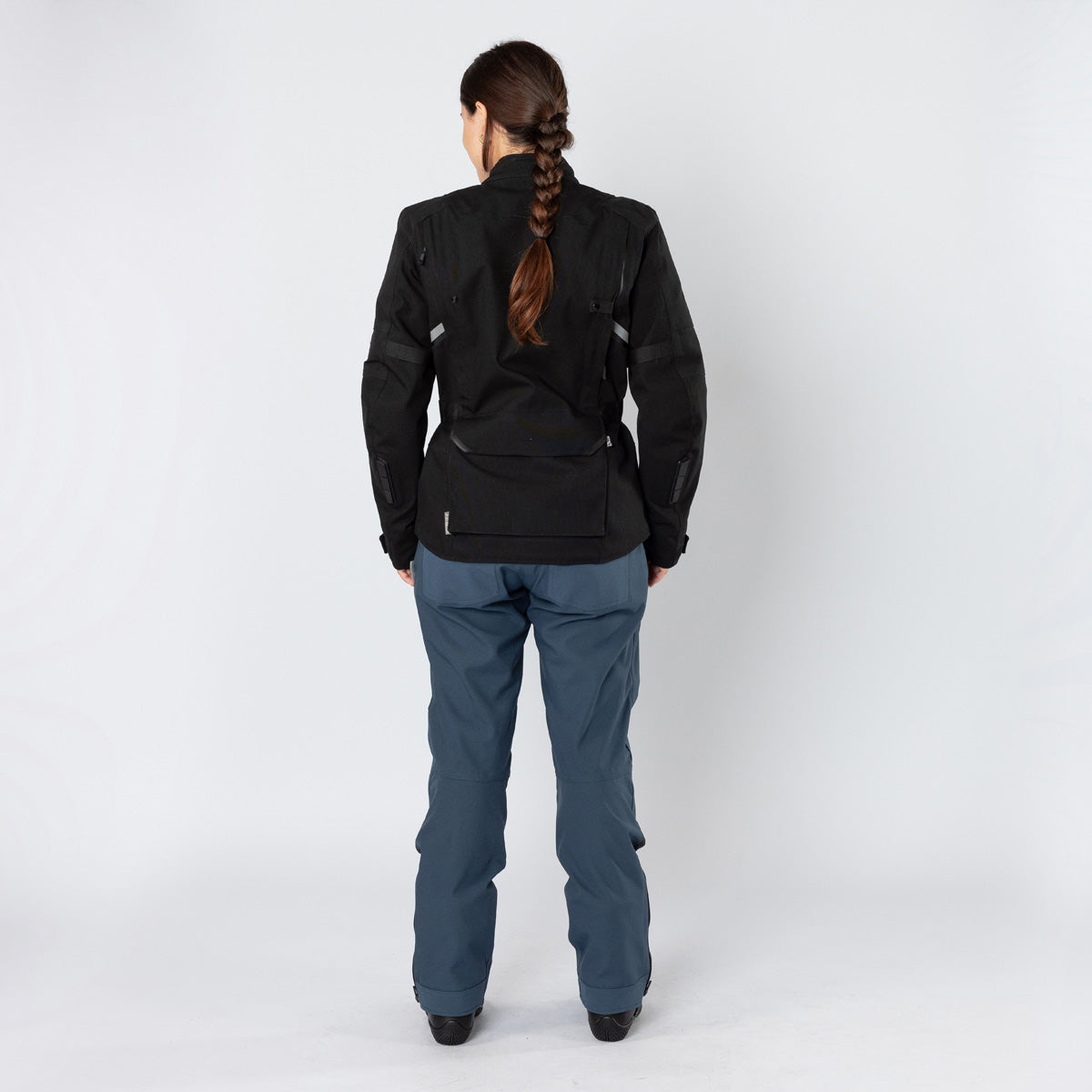 Damen Tourster-STX 1.0 Laminatjacke schwarz