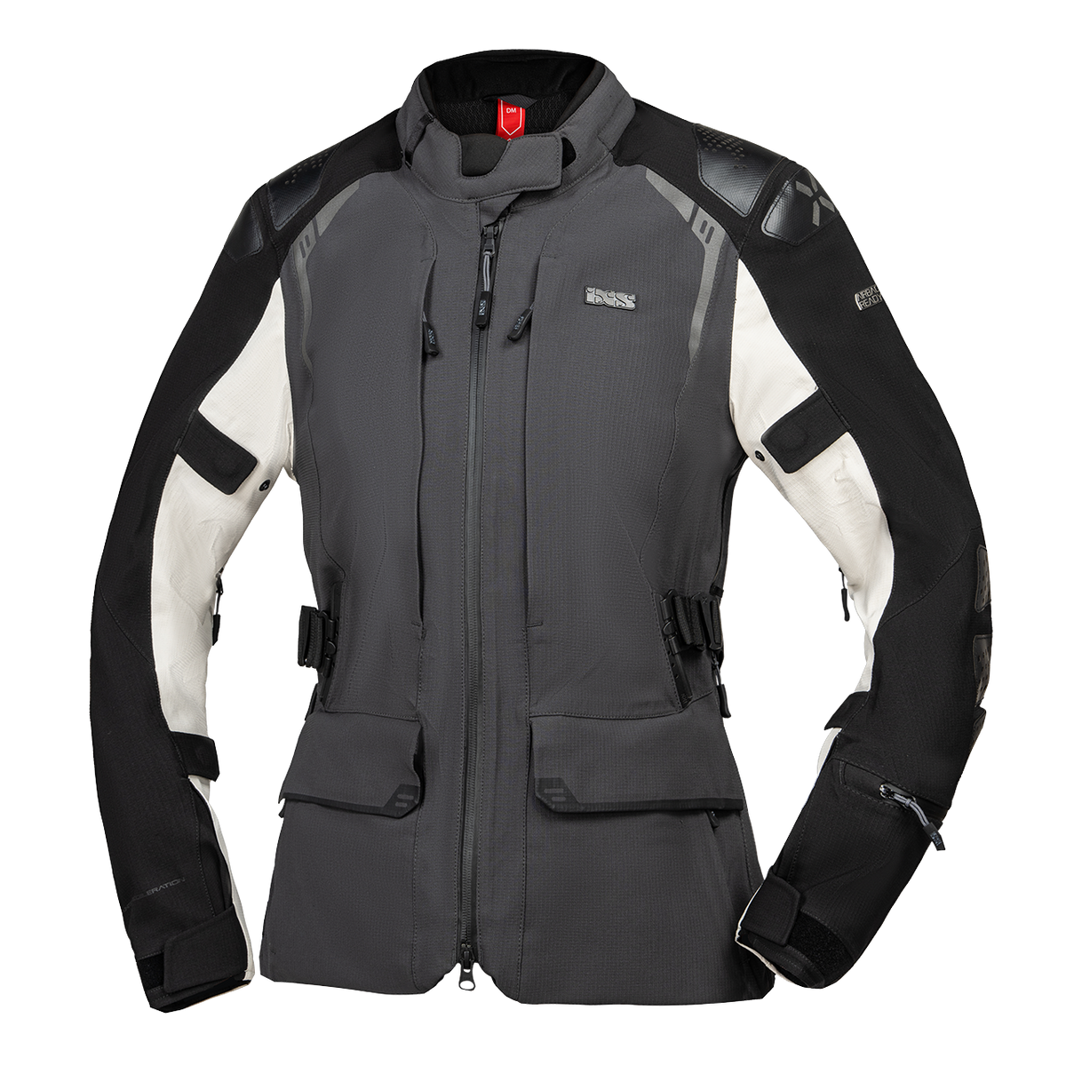 Tourster-STX 2.0 WMS Laminatjacke - dunkelgrau-schwarz-cool grau iXS