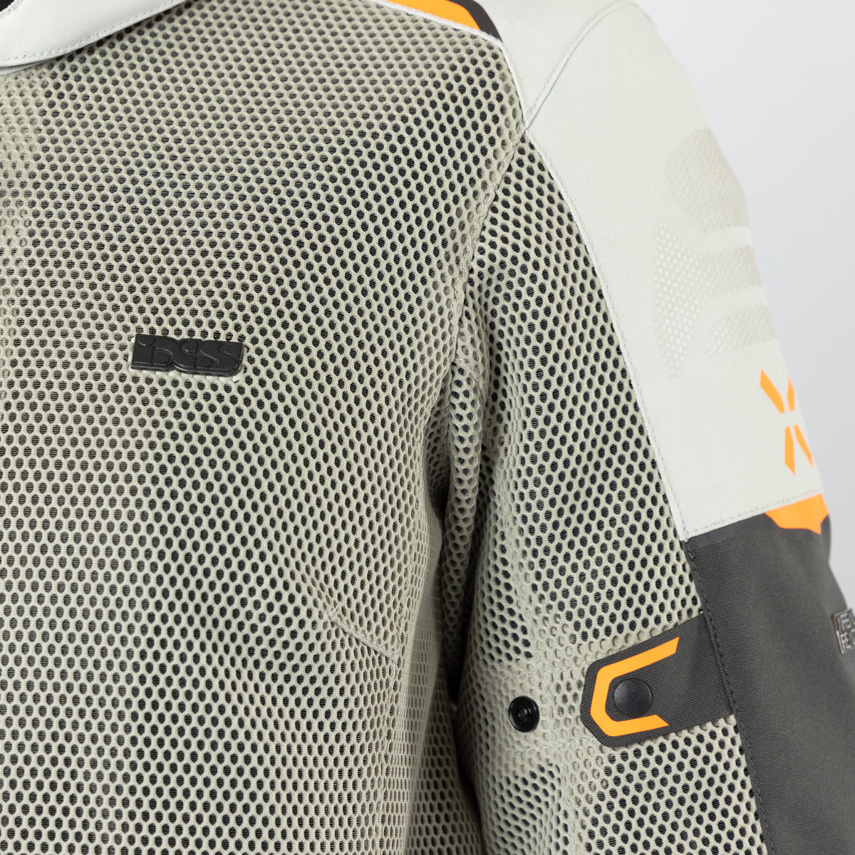 Damen Tourster-BigAir 1.0 Jacke dunkelgrau-steingrau-orange