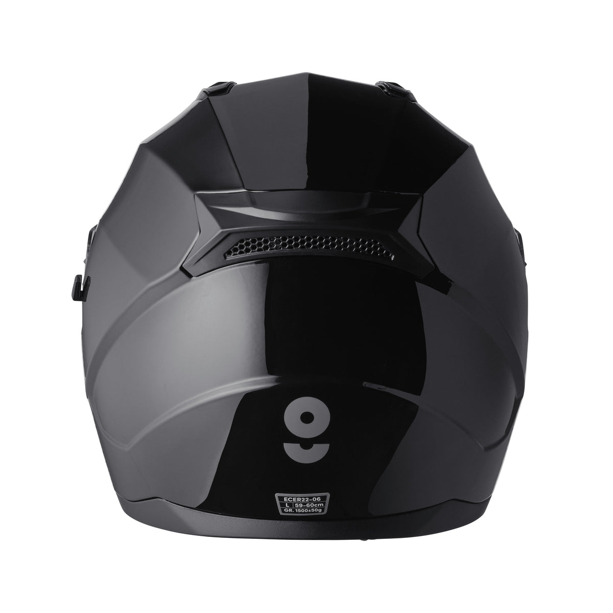 Integralhelm Hexago schwarz