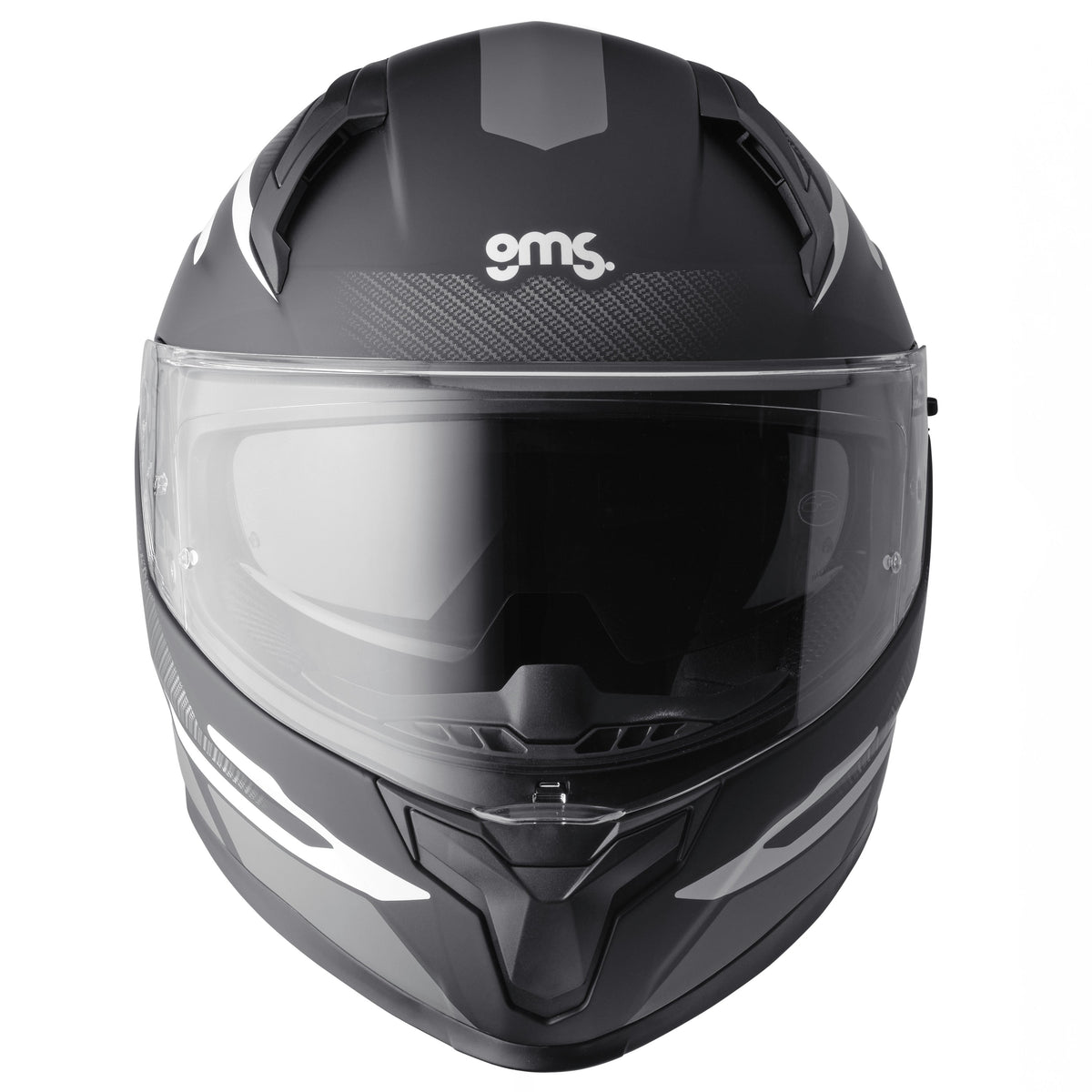 Integralhelm Velox Graphic matt schwarz-grau