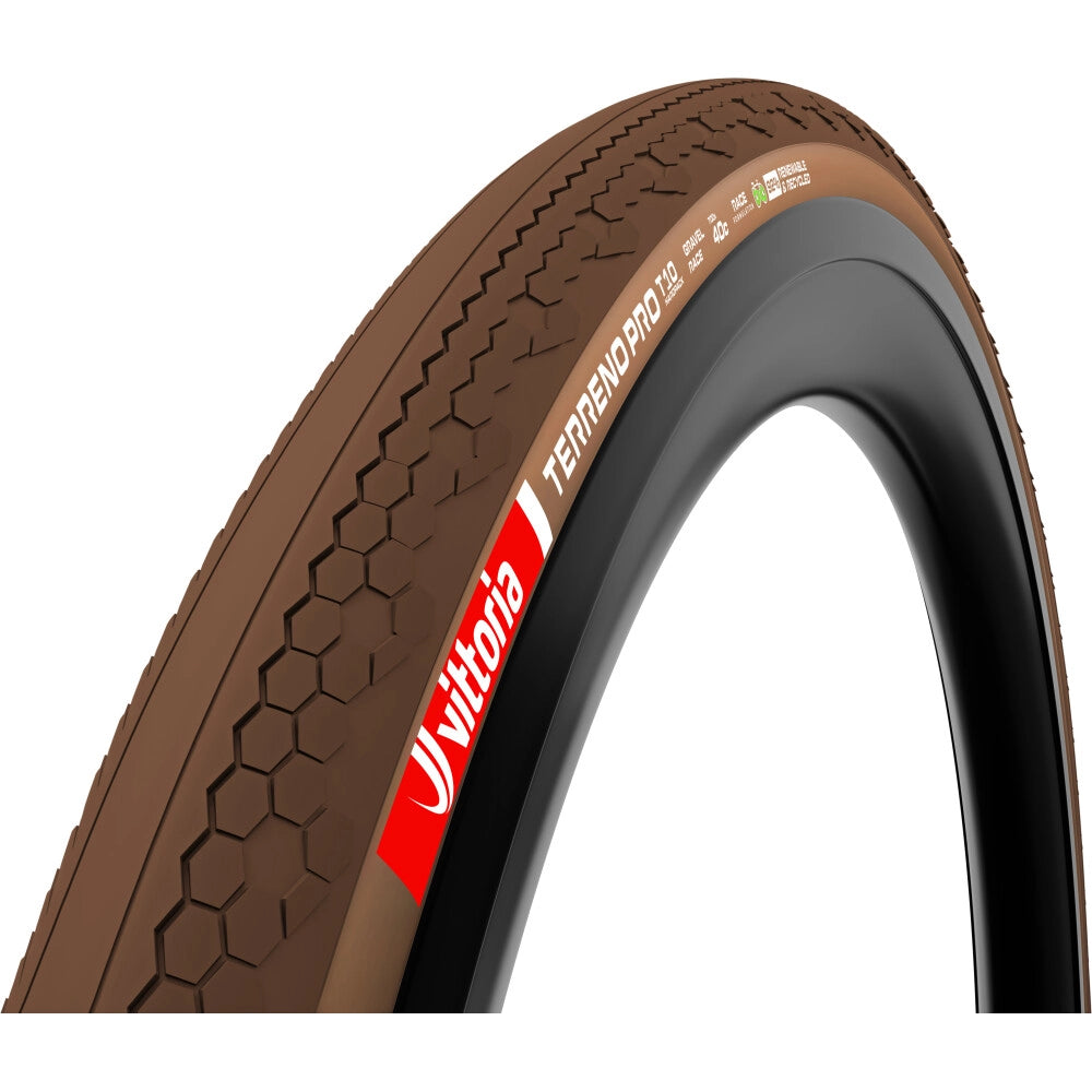 Terreno Pro T10, Hardpack Gravel/Race, 28" Pneumatico pieghevole TLR - marrone