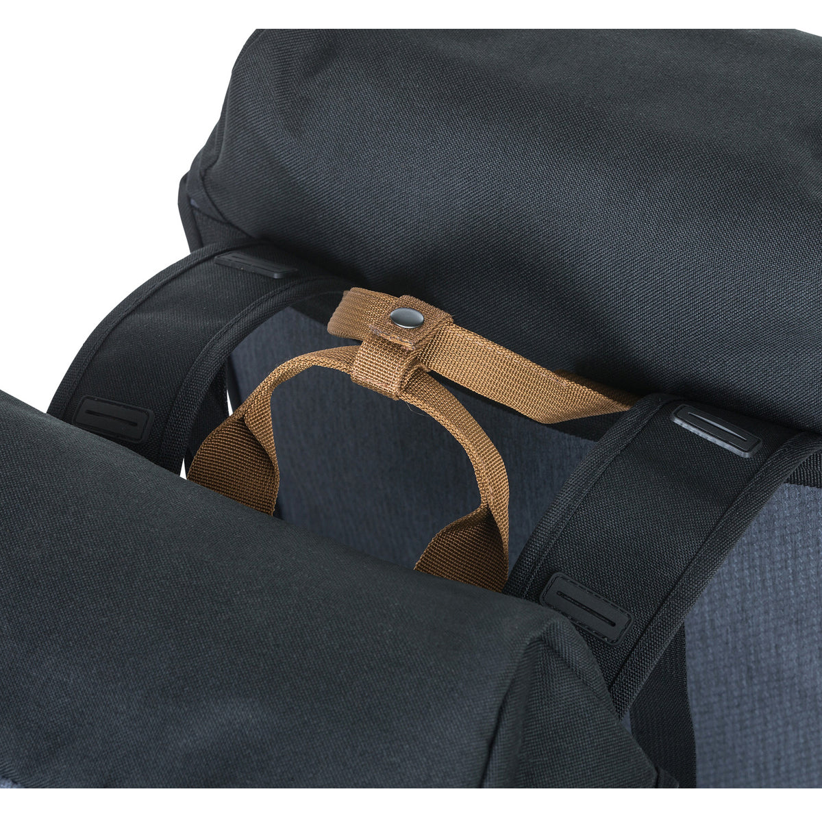 Double sacoche Miles noir/gris - 34 litres
